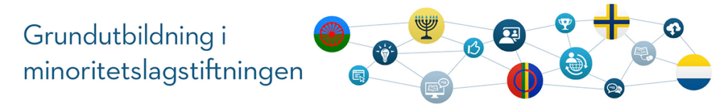 Logotyp - Grundutbildning i minoritetslagstiftning